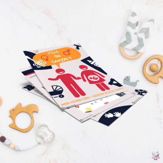 Kit PDF : Mon Animation Gender Reveal Party