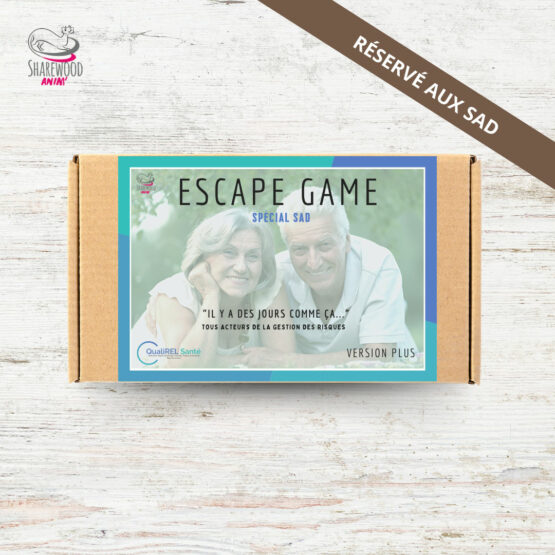 Professionnels des SAD - Jeu d'évasion Escape Game Tous acteurs de la gestion des risques « Il y a des jours comme ça » Version Plus