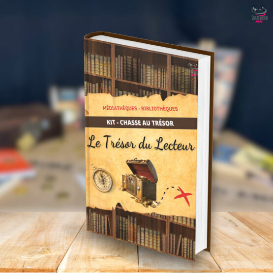 Kit Chasse au Trésor pour bibliothèques et médiathèques : Le Trésor du Lecteur